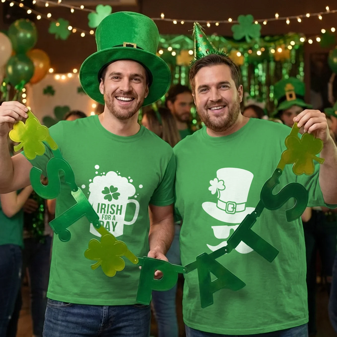 (US) Personalisiertes St. Patrick's Day T-Shirt "Jersey" - Image 10