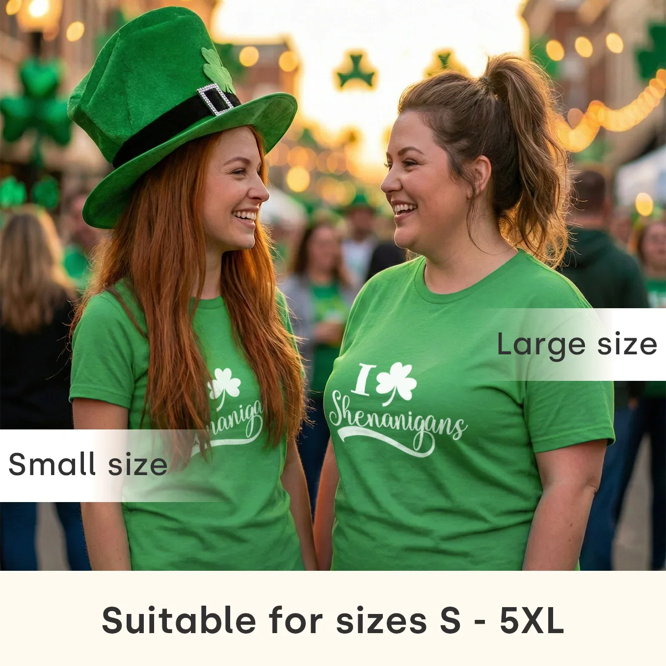 (US) Personalisiertes St. Patrick's Day T-Shirt "Jersey" - Image 9