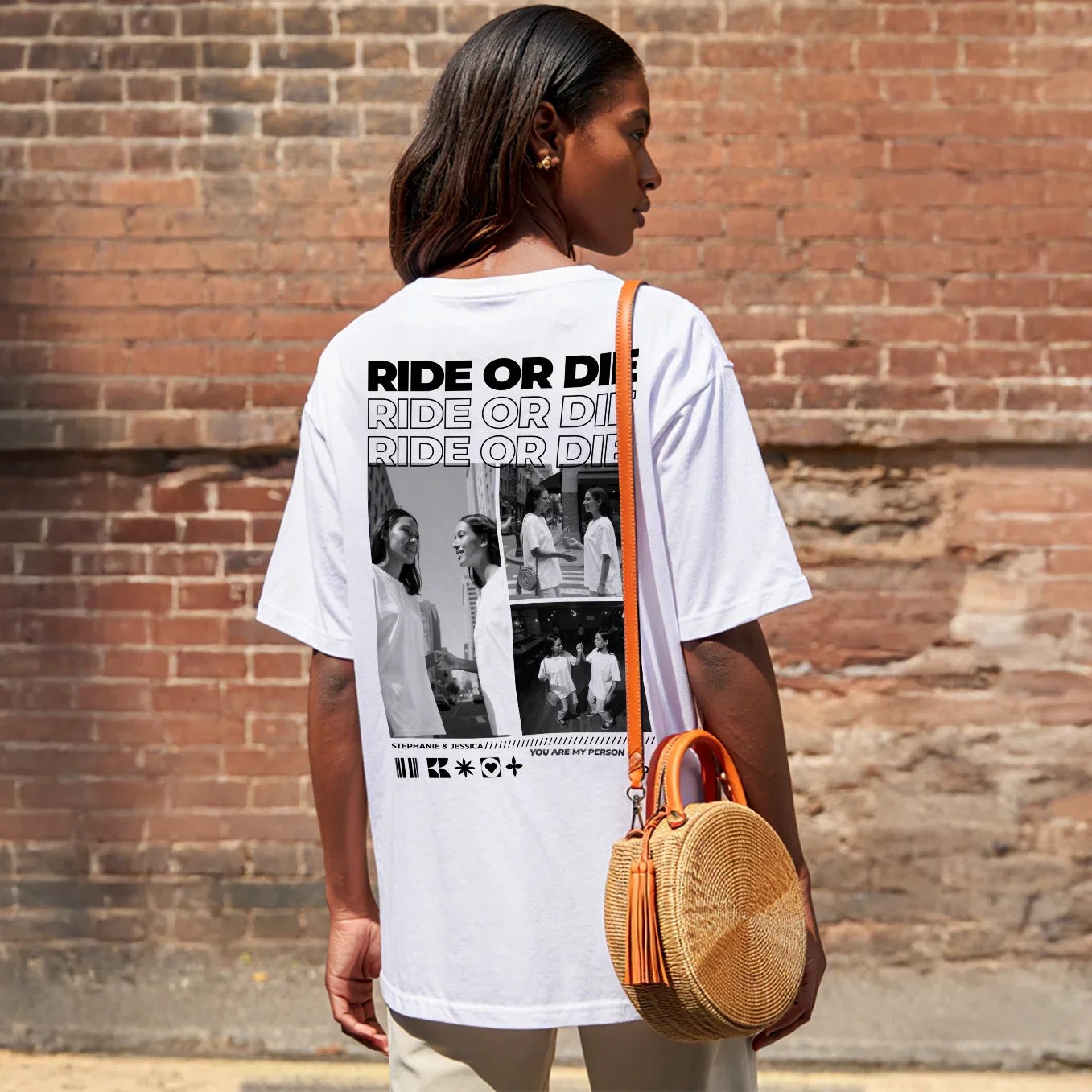 (US) Personalisiertes T-Shirt "BESTIES" - Image 10