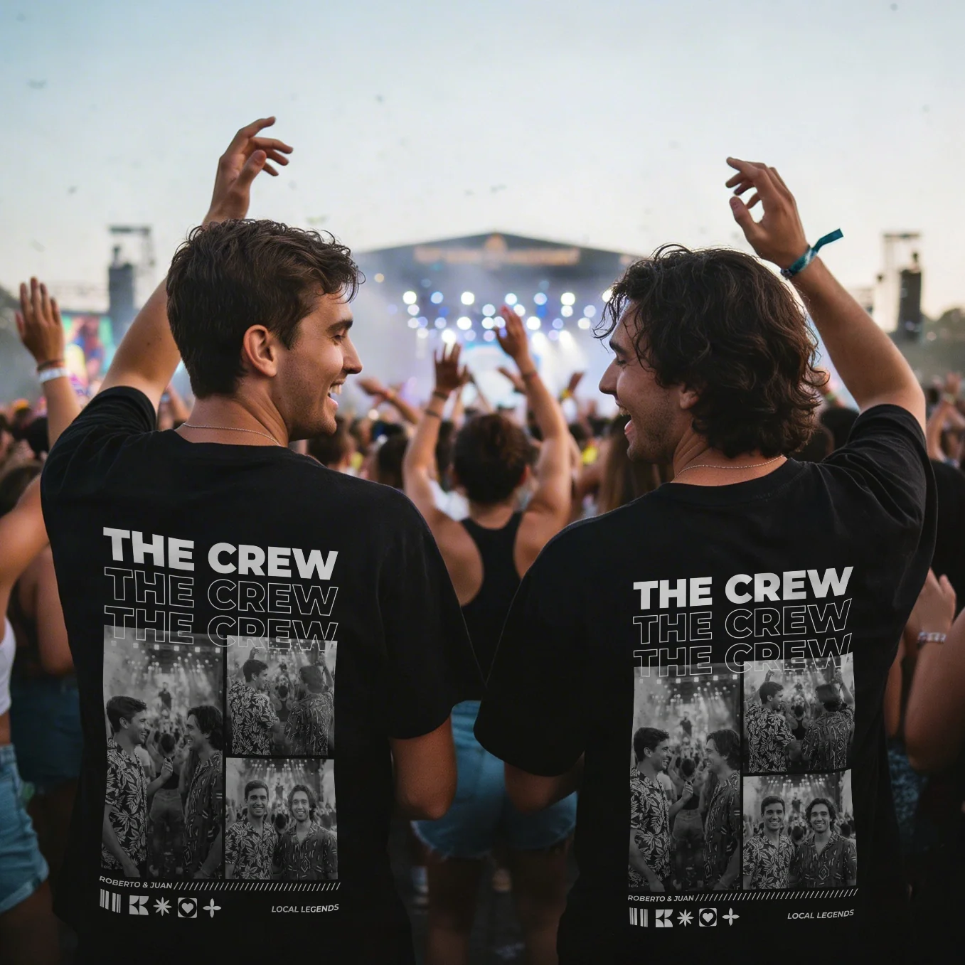 (US) Personalisiertes T-Shirt "Drinkbuddies" - Image 10