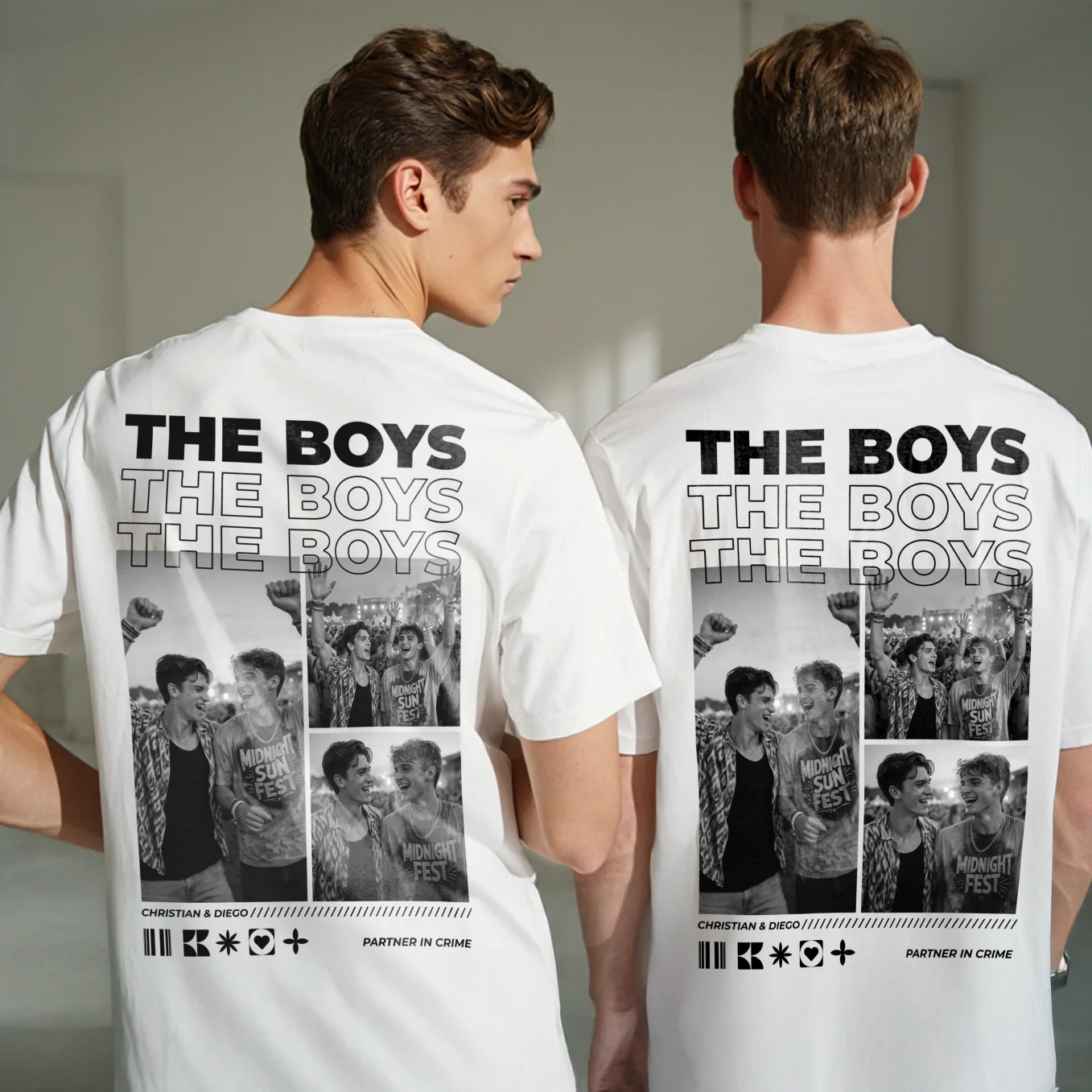 (US) Personalisiertes T-Shirt "Drinkbuddies" - Image 5