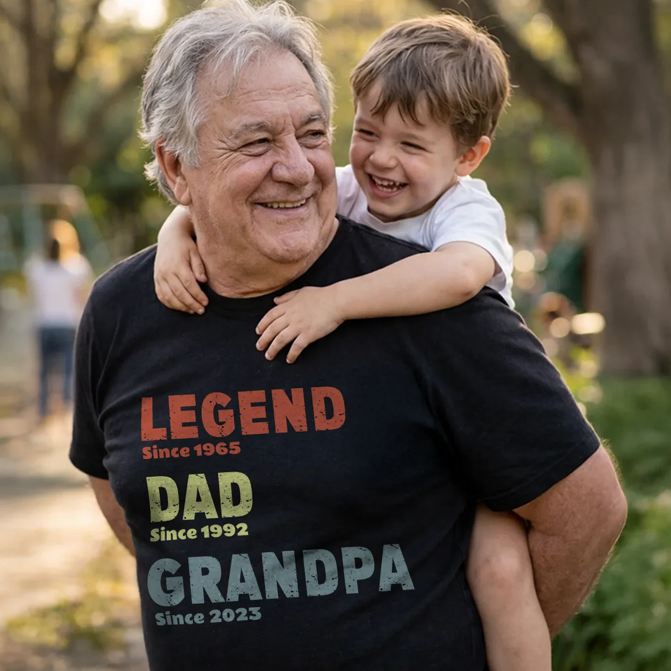 Personalisiertes T-Shirt “Legende, Ehemann, Papa” - Image 2