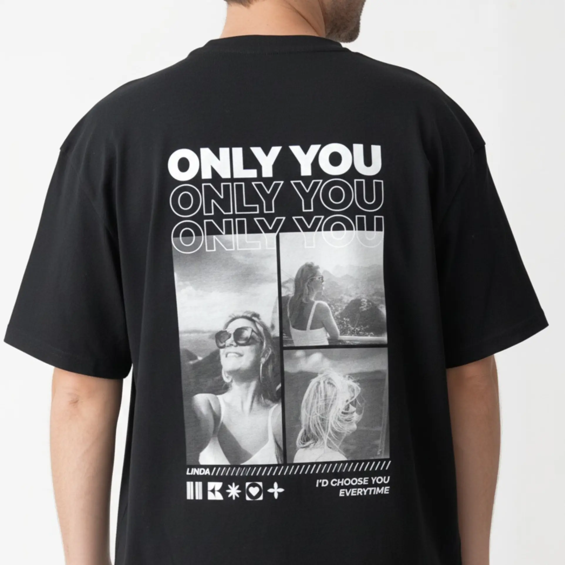 (US) Personalisiertes T-Shirt "Only You"