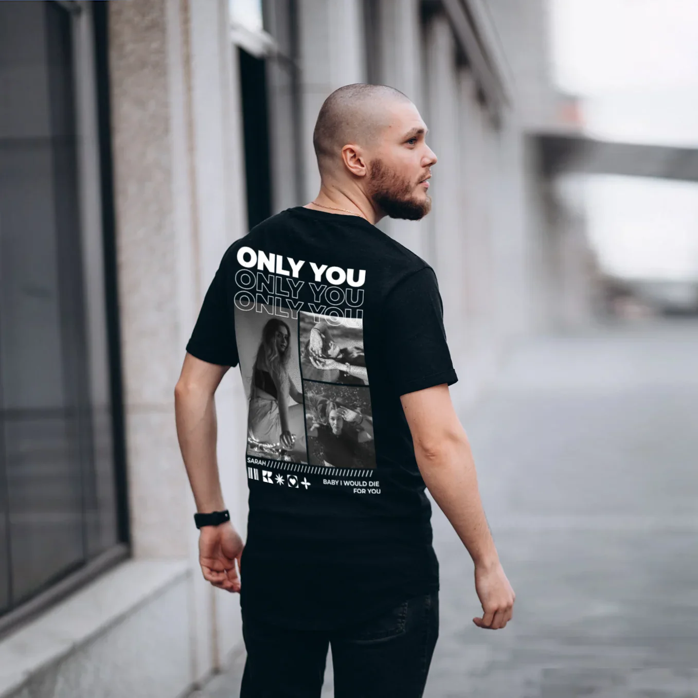 (US) Personalisiertes T-Shirt "Only You" - Image 9