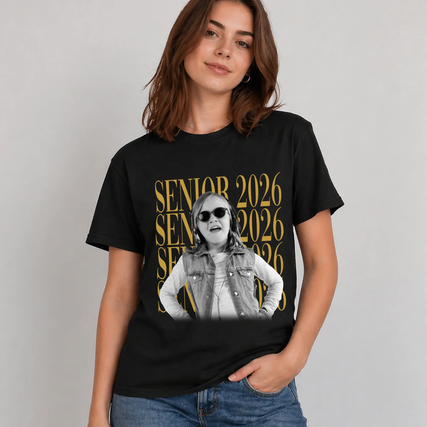 (US) Personalisiertes T-Shirt "Senior" - Image 5