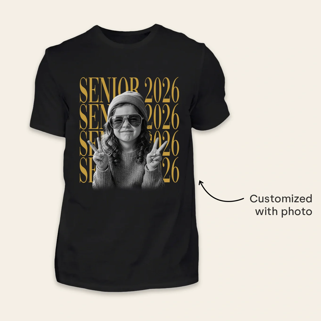(US) Personalisiertes T-Shirt "Senior" - Image 7