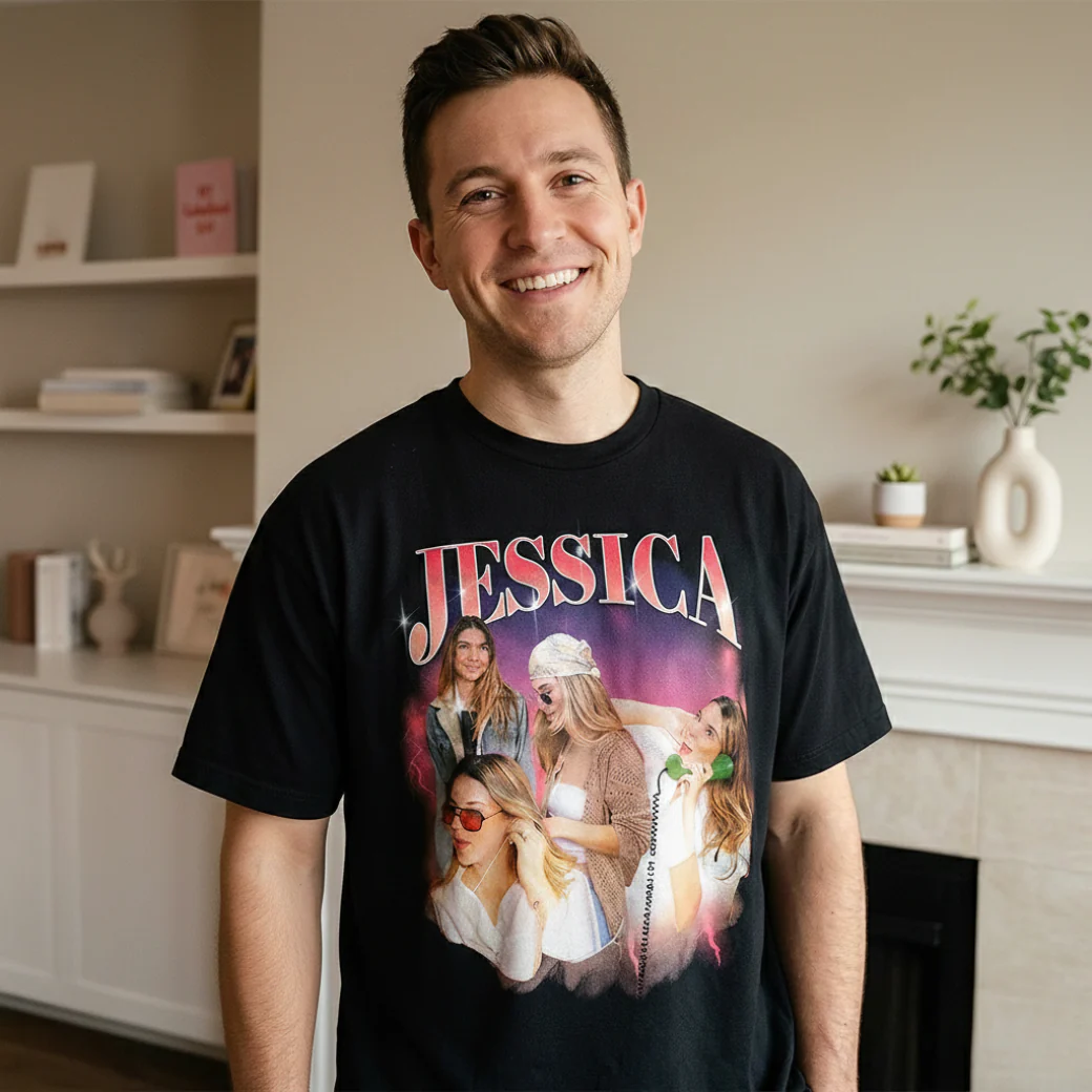 (US) Personalisiertes T-Shirt "Vintage Bootleg"
