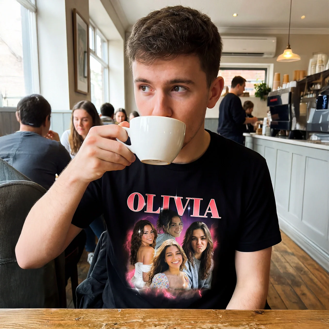 (US) Personalisiertes T-Shirt "Vintage Bootleg" - Image 12