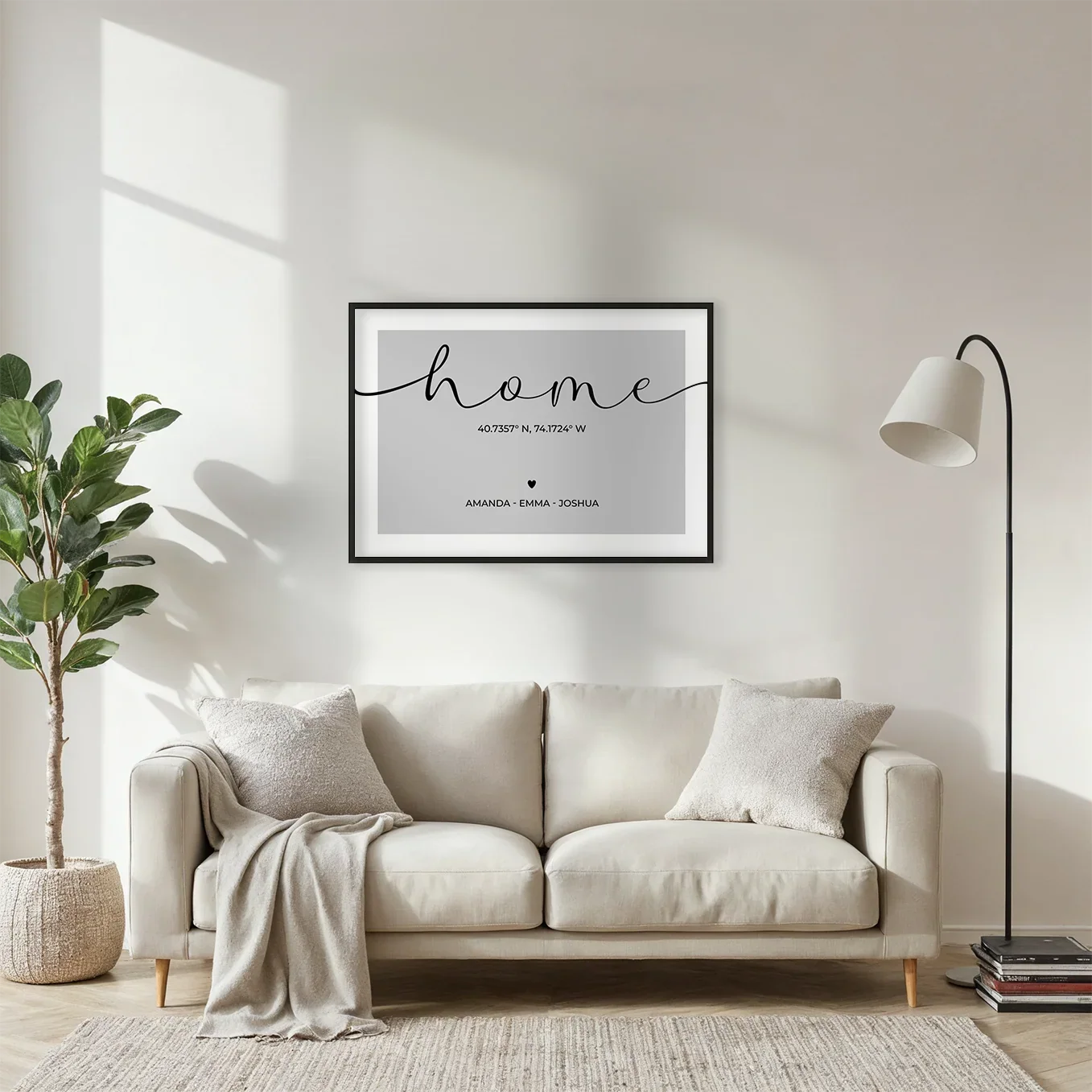 (US) Poster "Zuhause Koordinaten” - Image 10