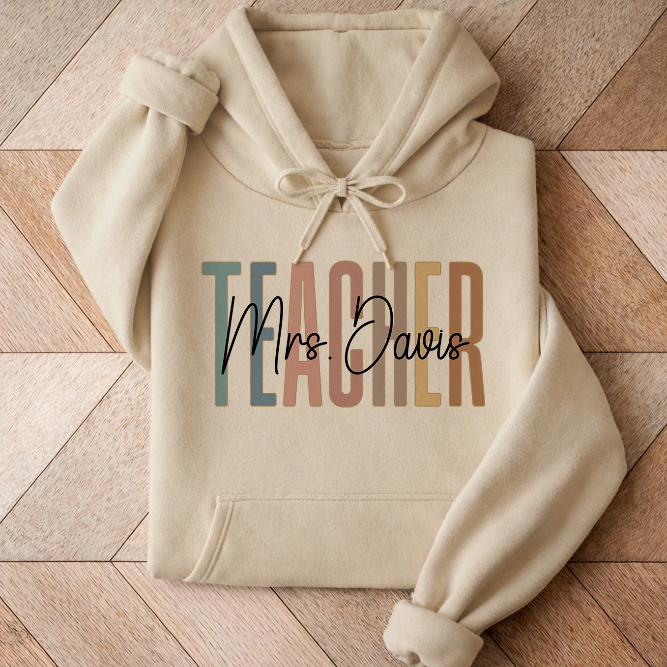 (US) Personalisierter Hoodie "Teacher" - Image 2