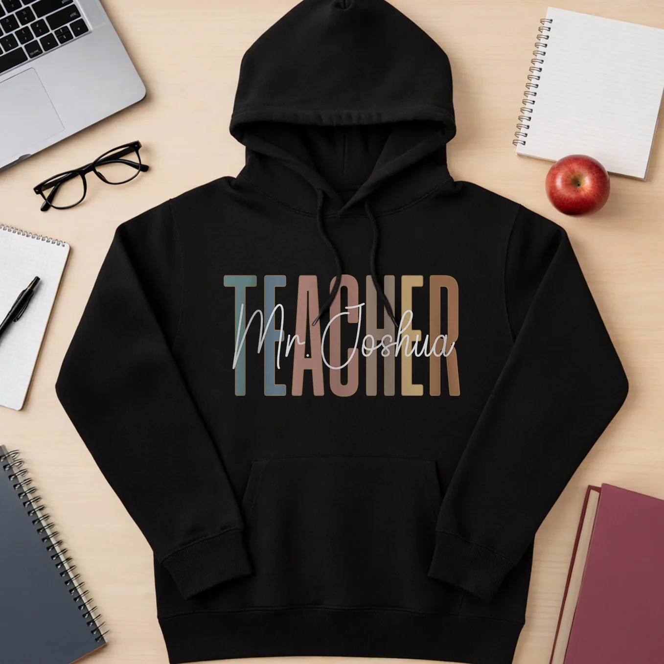 (US) Personalisierter Hoodie "Teacher" - Image 5