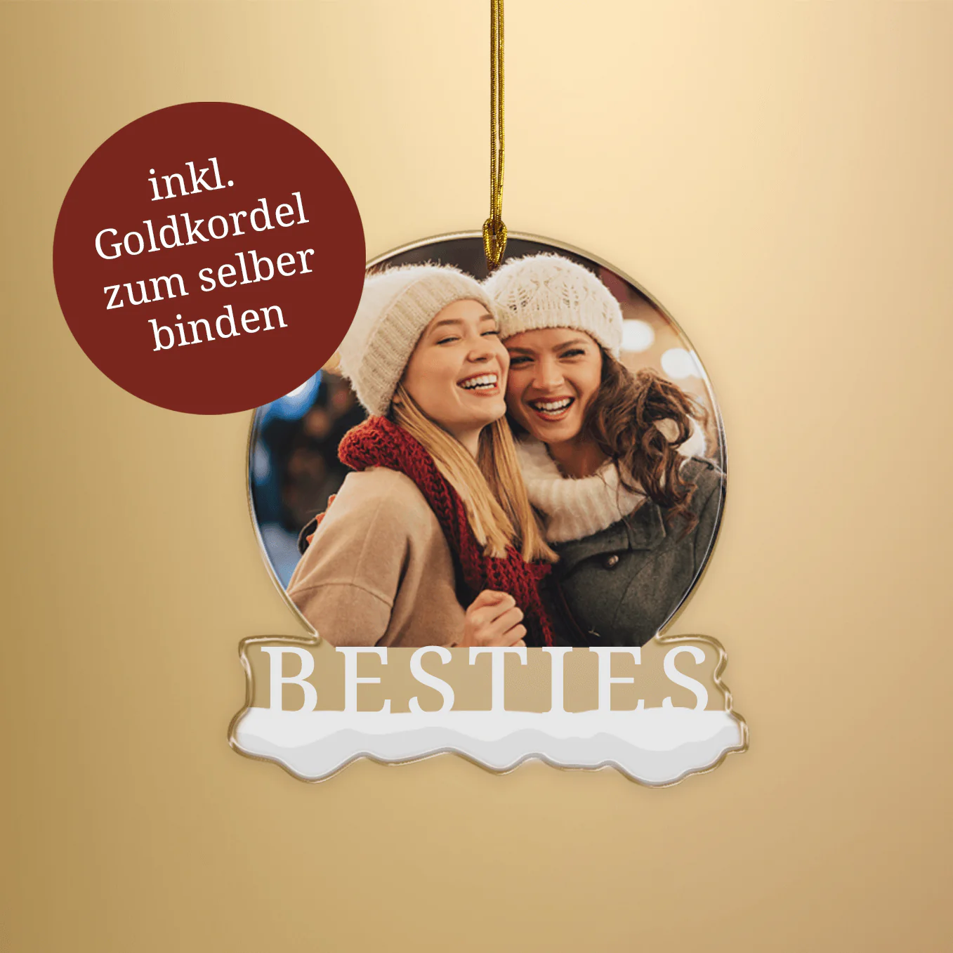 Étiquette de Noël ''Besties Photo'' - Image 3