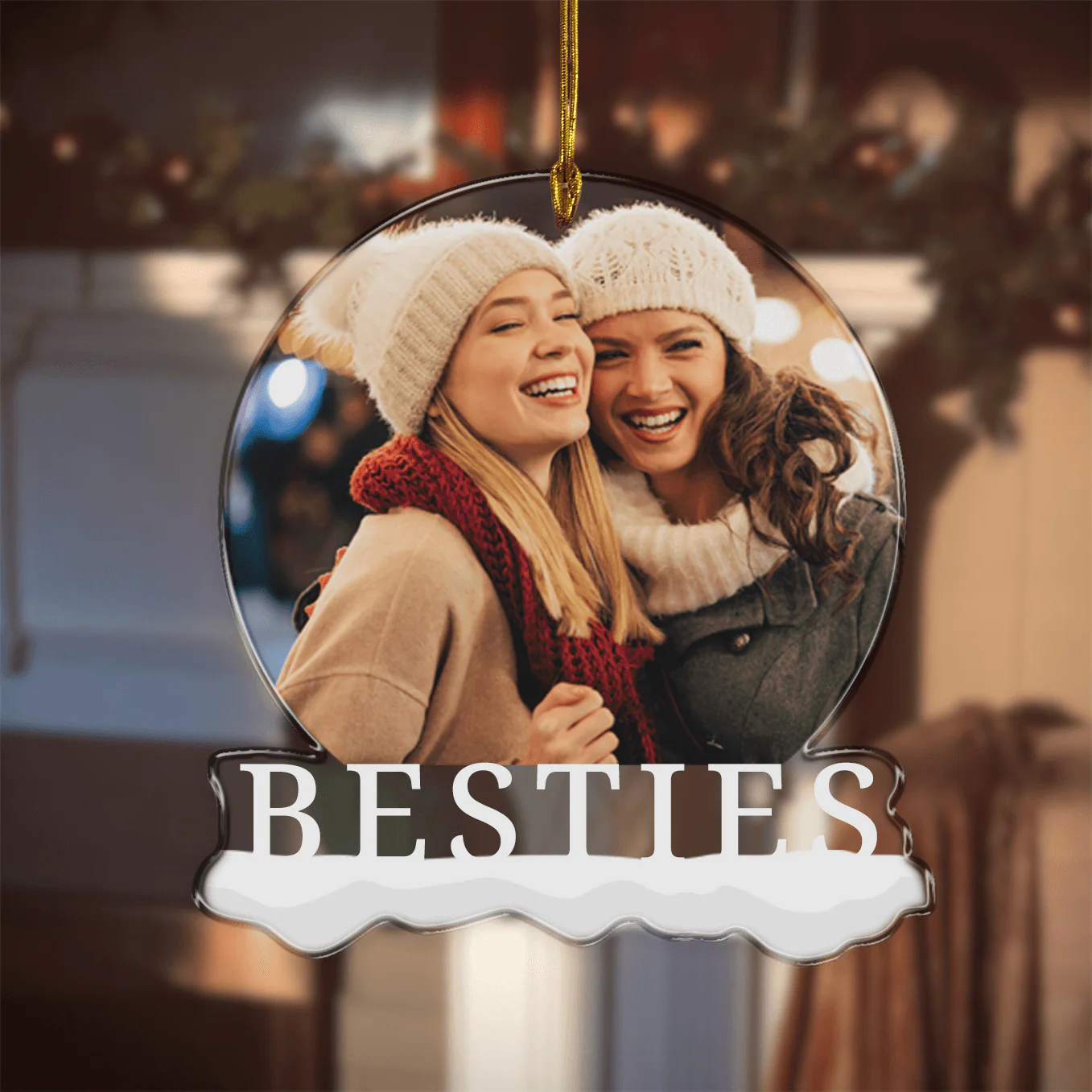 Étiquette de Noël ''Besties Photo'' - Image 4