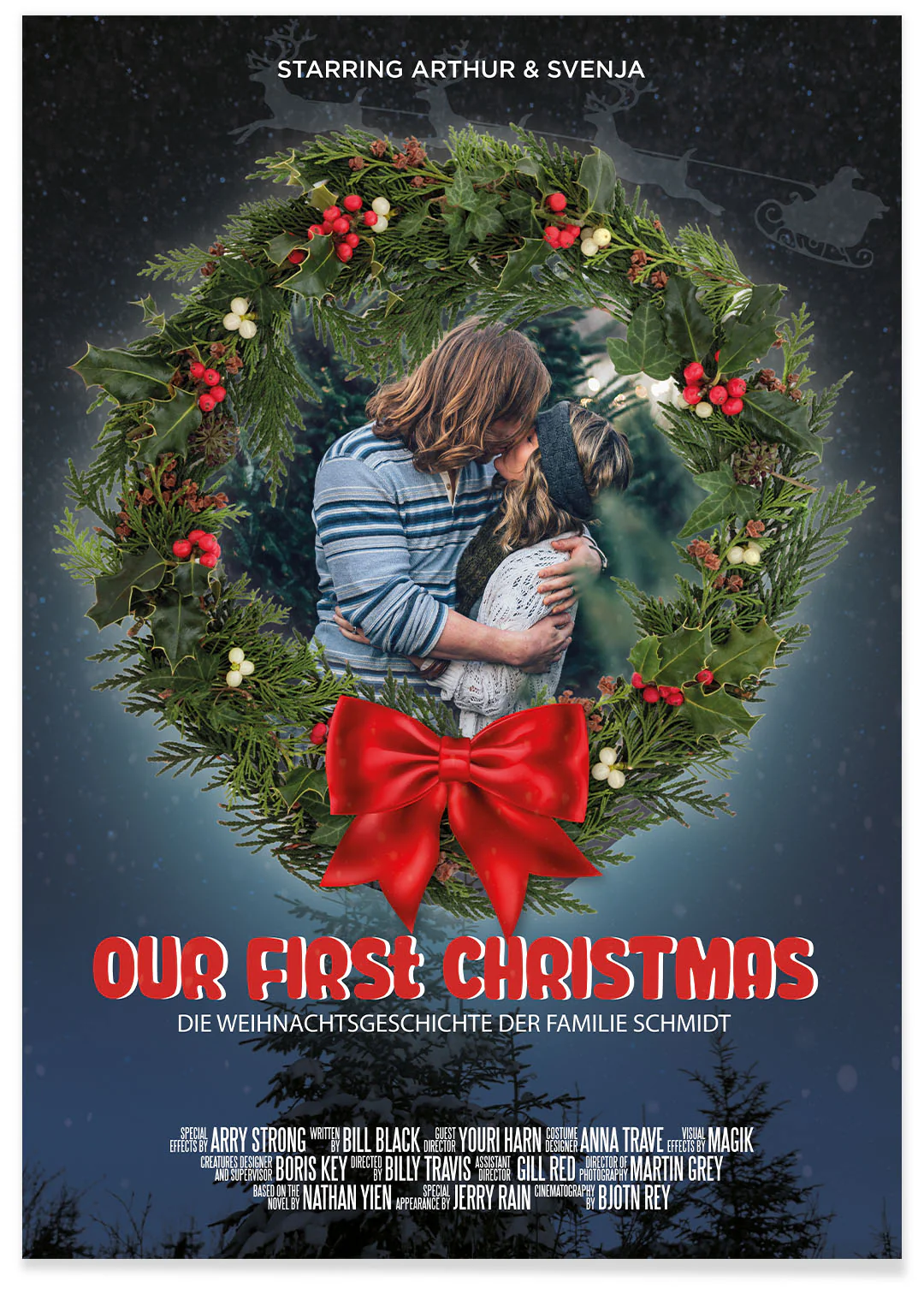 Affiche du film de Noël « Couronne de l'Avent »